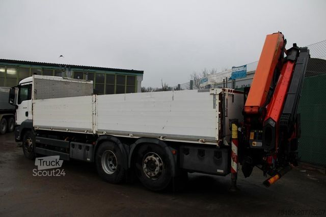 Gru montata su autocarro MAN 26.420 6x2 KRAN PALFINGER PK18502 FUNK Nr: 780