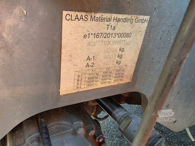 Manipulador telescópico Claas 960 Scorpion VP mit Schaufel + el