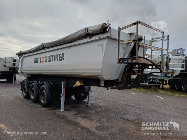 Semirimorchio ribaltabile Schmitz Cargobull Kipper Stahlrundmulde 24m³