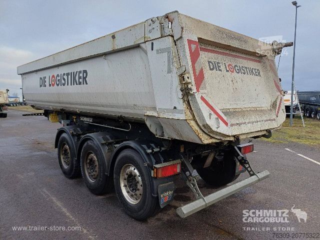 Semirimorchio ribaltabile Schmitz Cargobull Kipper Stahlrundmulde 24m³