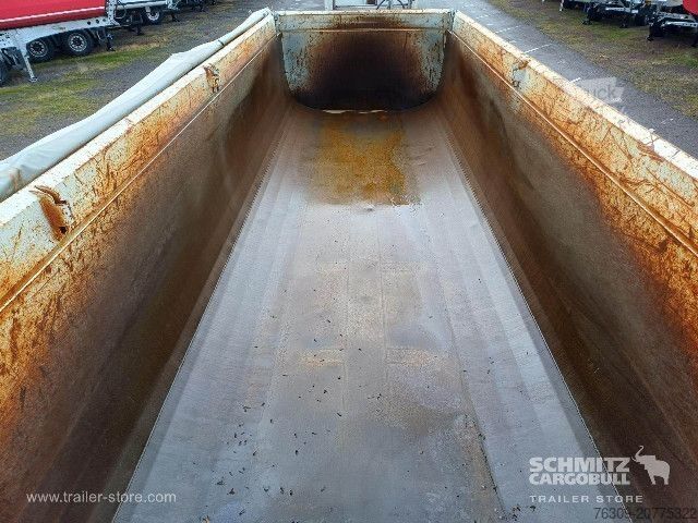 Semirimorchio ribaltabile Schmitz Cargobull Kipper Stahlrundmulde 24m³