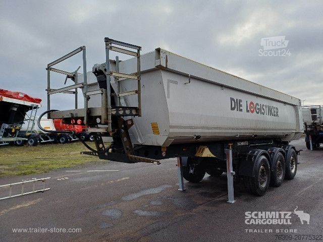 Semirimorchio ribaltabile Schmitz Cargobull Kipper Stahlrundmulde 24m³