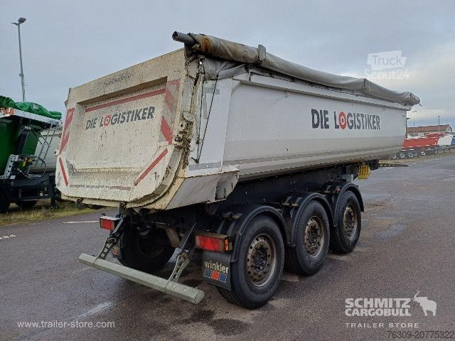 Semirimorchio ribaltabile Schmitz Cargobull Kipper Stahlrundmulde 24m³