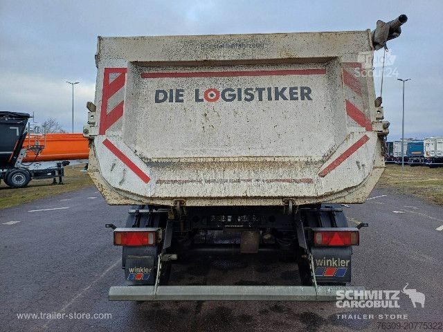 Semirimorchio ribaltabile Schmitz Cargobull Kipper Stahlrundmulde 24m³