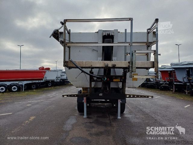 Semirimorchio ribaltabile Schmitz Cargobull Kipper Stahlrundmulde 24m³