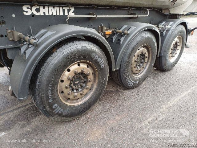 Semirimorchio ribaltabile Schmitz Cargobull Kipper Stahlrundmulde 24m³