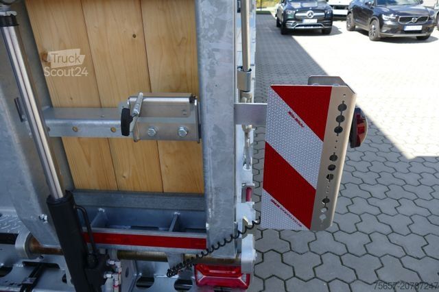 Alçak şasi römork MÜLLER-MITTELTAL T3 Profi 30,0 Neu, Baggerstiel, voll hydr. Rampe