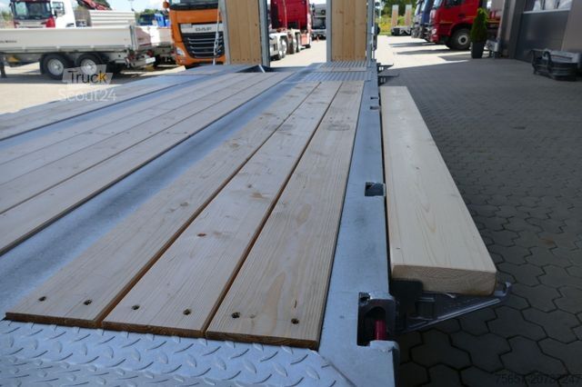 Alçak şasi römork MÜLLER-MITTELTAL T3 Profi 30,0 Neu, Baggerstiel, voll hydr. Rampe