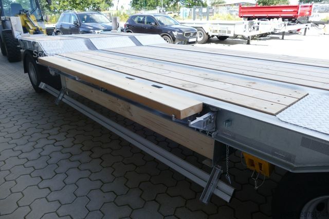 Alçak şasi römork MÜLLER-MITTELTAL T3 Profi 30,0 Neu, Baggerstiel, voll hydr. Rampe