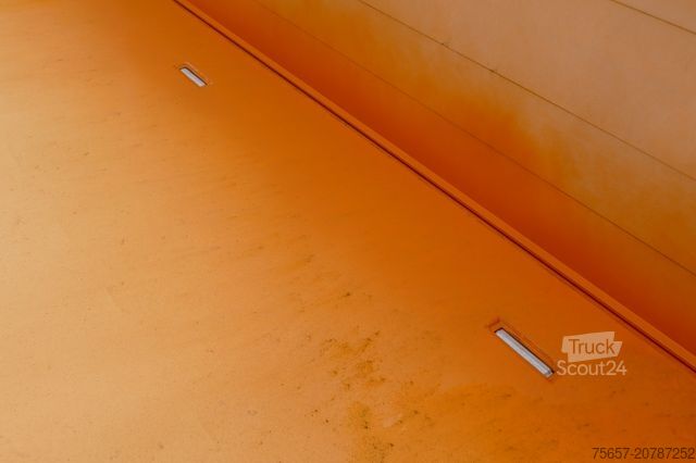 Üç yöne devirmeli römork MÜLLER-MITTELTAL 18 to, Luft, Seitliche ALU Wände, Rollplane