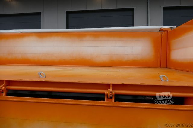 Üç yöne devirmeli römork MÜLLER-MITTELTAL 18 to, Luft, Seitliche ALU Wände, Rollplane