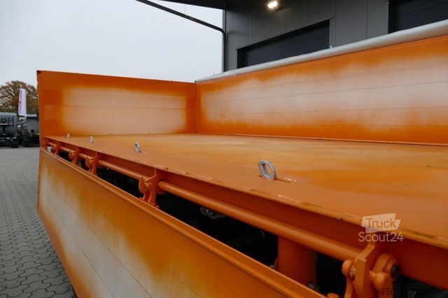 Üç yöne devirmeli römork MÜLLER-MITTELTAL 18 to, Luft, Seitliche ALU Wände, Rollplane