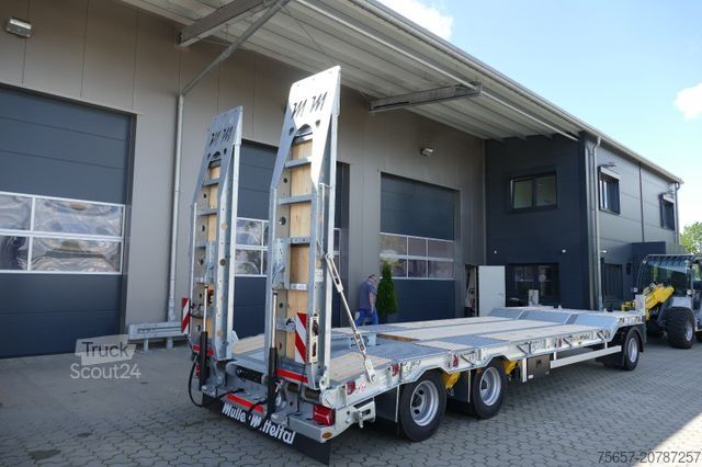 Çalışma platformlu römork MÜLLER-MITTELTAL T3 Profi 30,0 Neu, Baggerstiel, voll hydr. Rampe