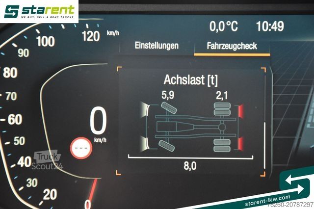 Standardni vlačilec MAN TGX 18.540 LL Retarder Vollluftfederung Standkl.