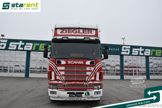 Standardni vlačilec SCANIA 164L V8 580 Highline Retarder Analoger Tacho