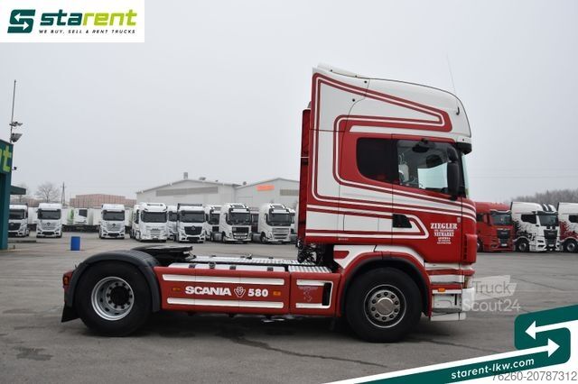 Standardni vlačilec SCANIA 164L V8 580 Highline Retarder Analoger Tacho