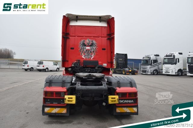 Standardni vlačilec SCANIA 164L V8 580 Highline Retarder Analoger Tacho