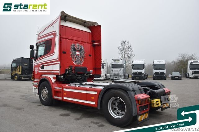 Standardni vlačilec SCANIA 164L V8 580 Highline Retarder Analoger Tacho