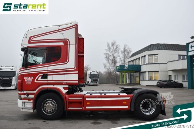 Standardni vlačilec SCANIA 164L V8 580 Highline Retarder Analoger Tacho