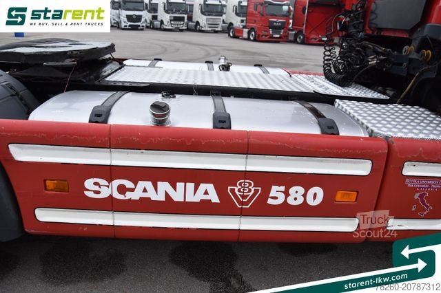 Standardni vlačilec SCANIA 164L V8 580 Highline Retarder Analoger Tacho