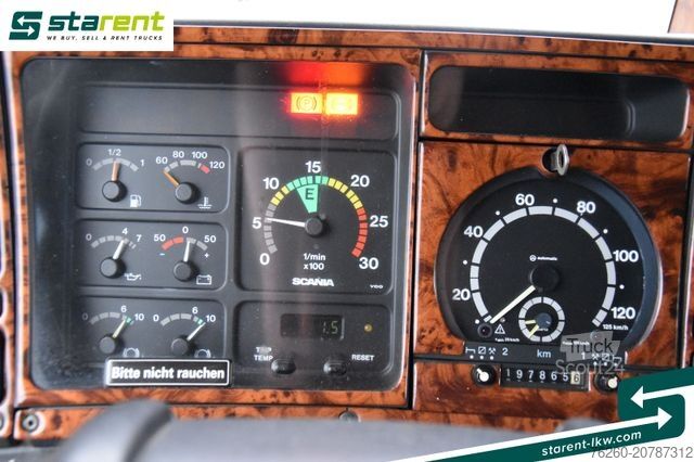 Standardni vlačilec SCANIA 164L V8 580 Highline Retarder Analoger Tacho
