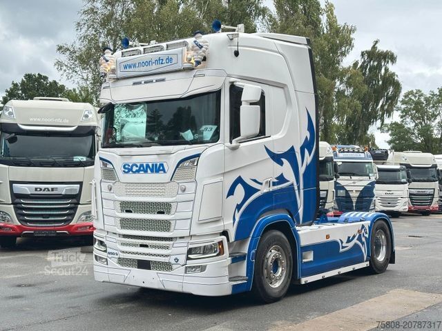 Standardni vlačilec SCANIA S650 V8 Retarder Nebenantrieb Hydraulik