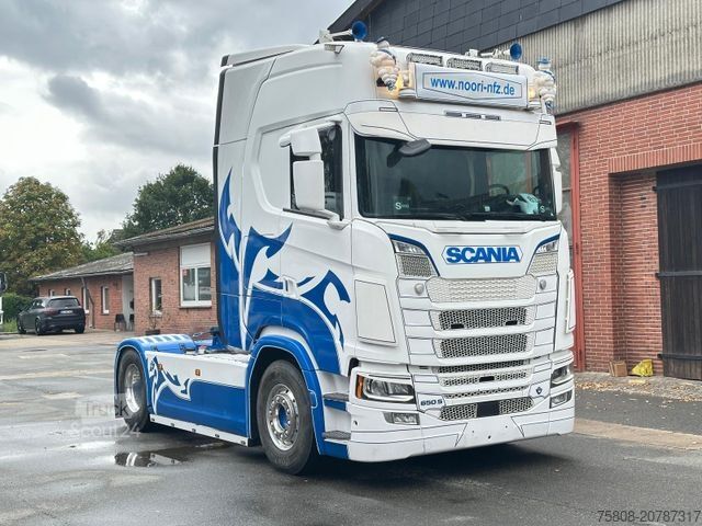 Standardni vlačilec SCANIA S650 V8 Retarder Nebenantrieb Hydraulik