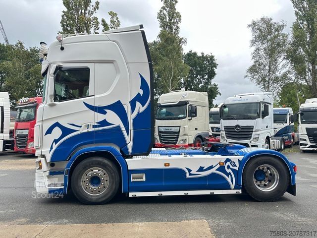 Standardni vlačilec SCANIA S650 V8 Retarder Nebenantrieb Hydraulik