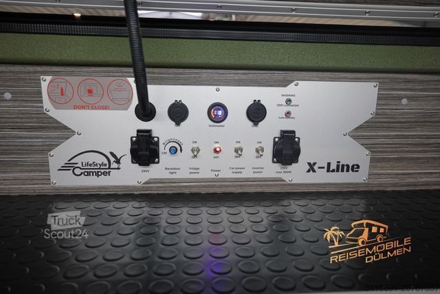 Caravane LifeStyle Camper X-Line Außendusche Dachreling A
