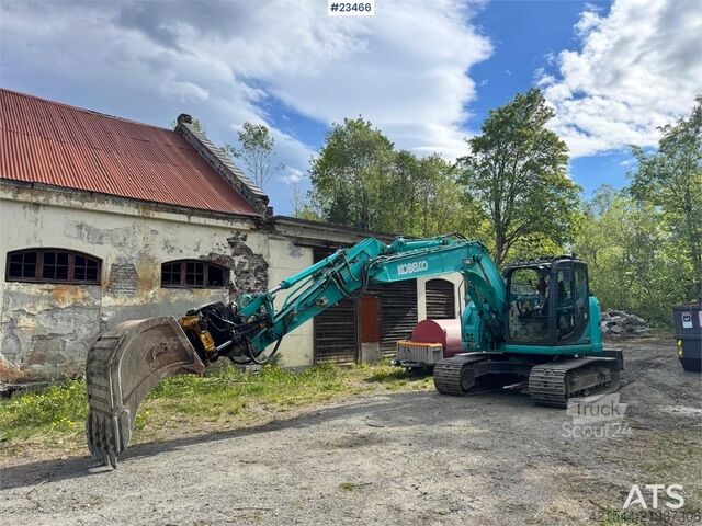 Koparka gąsienicowa Kobelco SK140SRLC-3 crawler excavator with tiltrotator and