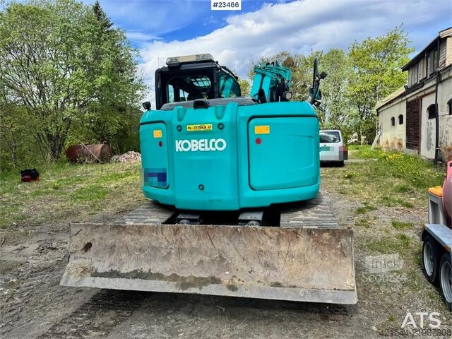 Koparka gąsienicowa Kobelco SK140SRLC-3 crawler excavator with tiltrotator and