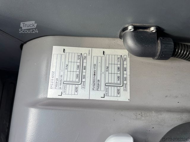 Stivuitor frontal JUNGHEINRICH EFG 215 / Triplex: 4.25m! / SS / 1.573h / 2024