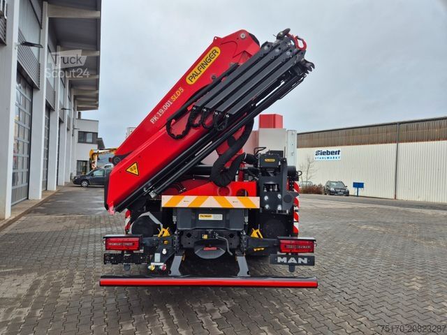 Camion cu platformă MAN TGS 26.470 6x2-4 LL Palfinger PK19.001 SLD5 Funk