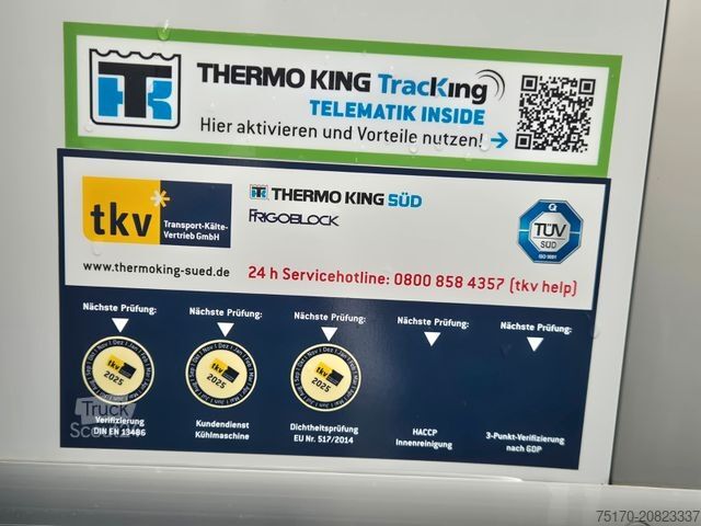 Koelwagen IVECO Eurocargo ML160E28 ThermoKing R1200R LBW Tür AHK