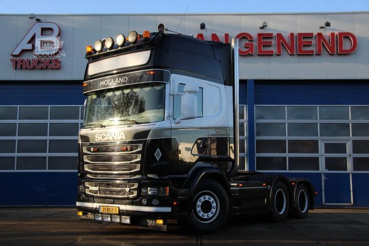 Standaard-SZM Scania R580 V8 - Full air - Retarder - Leather - Manue...