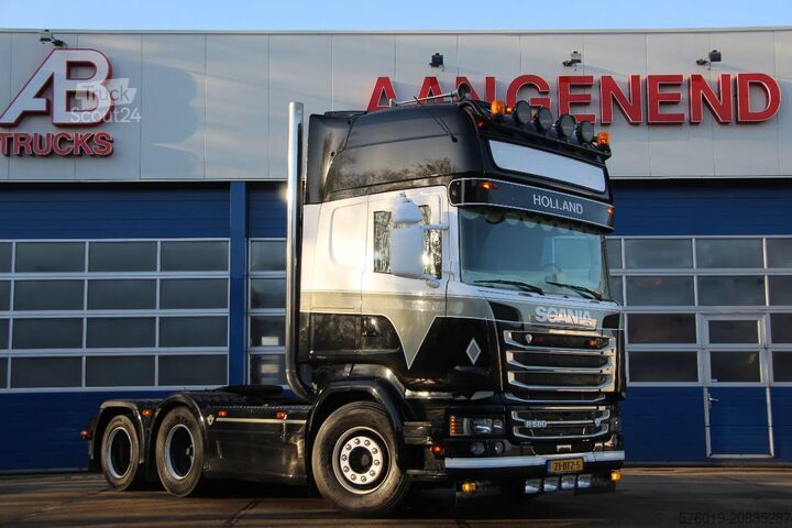 Standaard-SZM Scania R580 V8 - Full air - Retarder - Leather - Manue...