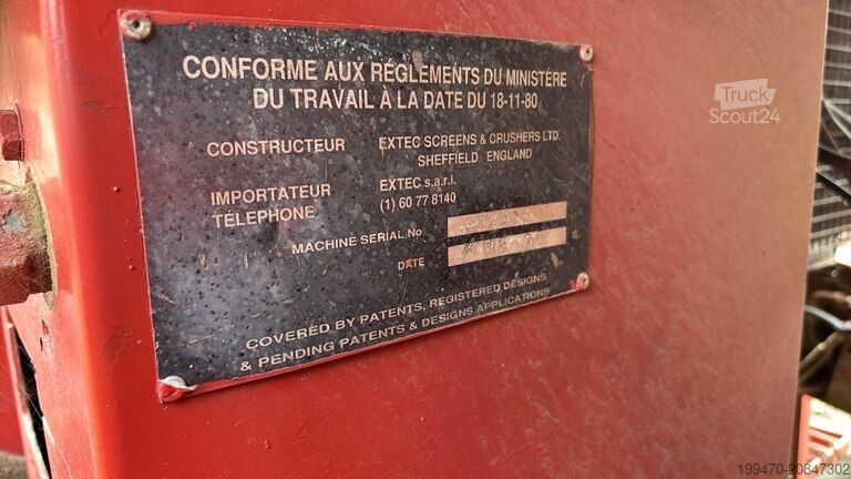 Skärmningsanläggning Extec 5000