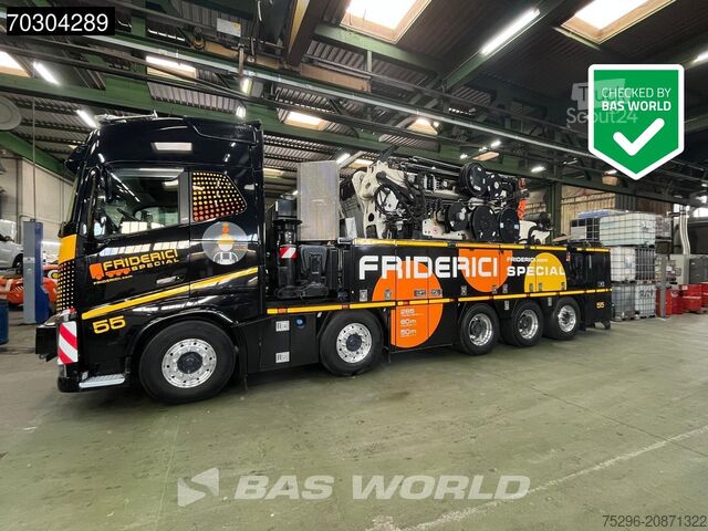 Læsseplatform Volvo FH16 650 FH 10X4 EFFER 2655 7S + 6S Jib Crane K...
