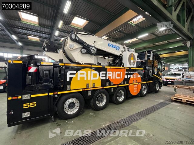 Læsseplatform Volvo FH16 650 FH 10X4 EFFER 2655 7S + 6S Jib Crane K...