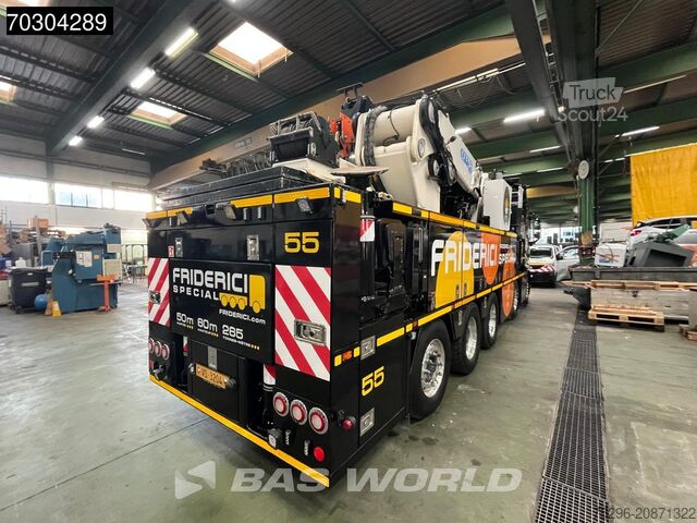 Læsseplatform Volvo FH16 650 FH 10X4 EFFER 2655 7S + 6S Jib Crane K...