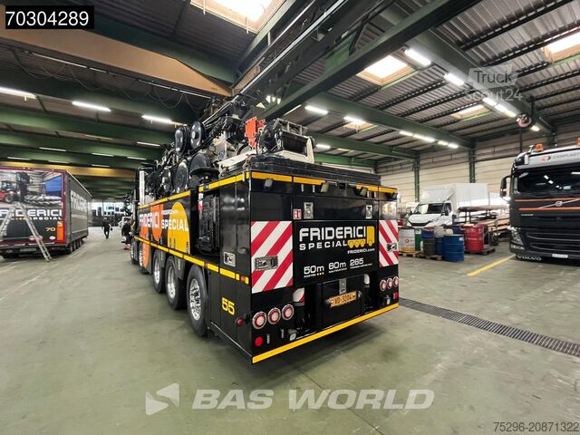 Læsseplatform Volvo FH16 650 FH 10X4 EFFER 2655 7S + 6S Jib Crane K...