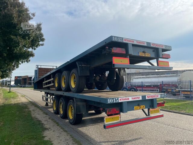 Plattformanhänger Haan OPL 45 Heavy Duty (45Ton) / Rungen-Potholes / N...