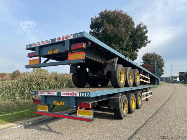 Plattformanhänger Haan OPL 45 Heavy Duty (45Ton) / Rungen-Potholes / N...