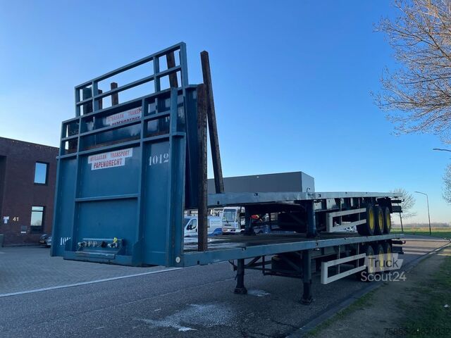 Plattformanhänger Haan OPL45 Heavy Duty (45Ton) / Rungen-Potholes / NL...