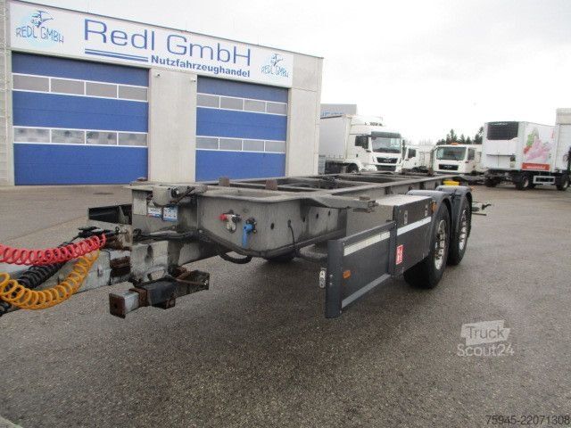 Výměnný podvozek přívěsu  Scheuwimmer Tandem, WAB