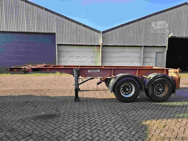 Transportul de containere Contar 20FT - BPW - DRUM - Steelspring