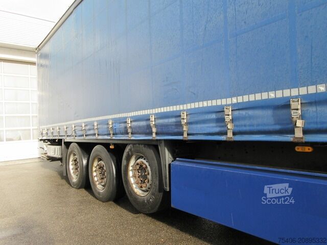 Semirimorchio con telone schmitz Cargobull SCS24/L LBW Liftachse Edscha