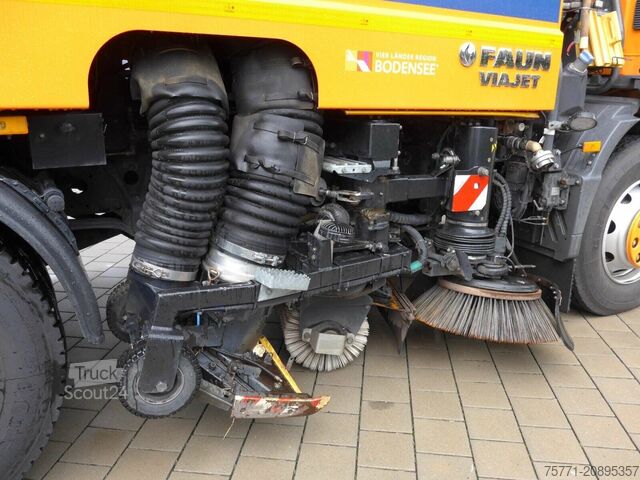 Gatvių valymo mašina Mercedes-Benz ATEGO 1523 4x2 EURO6 ZAMIATARKA FAUN Viajet 6R/...