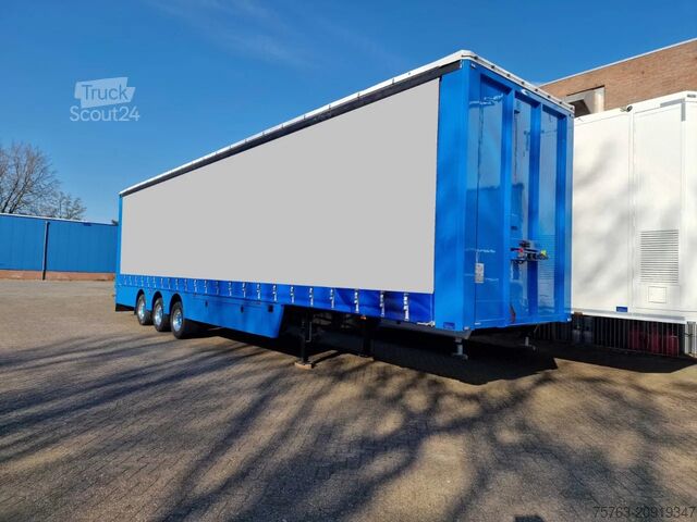 Przesuwne plandeki CUPPERS New Tautliner - Double stock - Hydraulic floor -