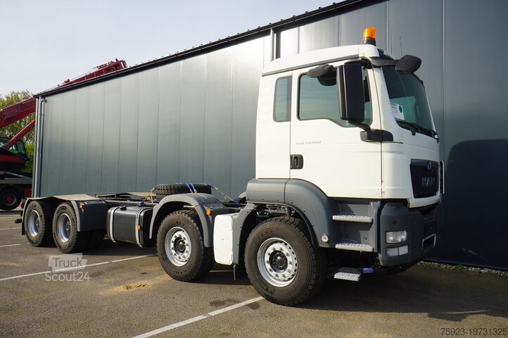 Chasis con cabina MAN TGS41.400 8X4 BB-WW NEW UNUSED CHASSIS EURO3